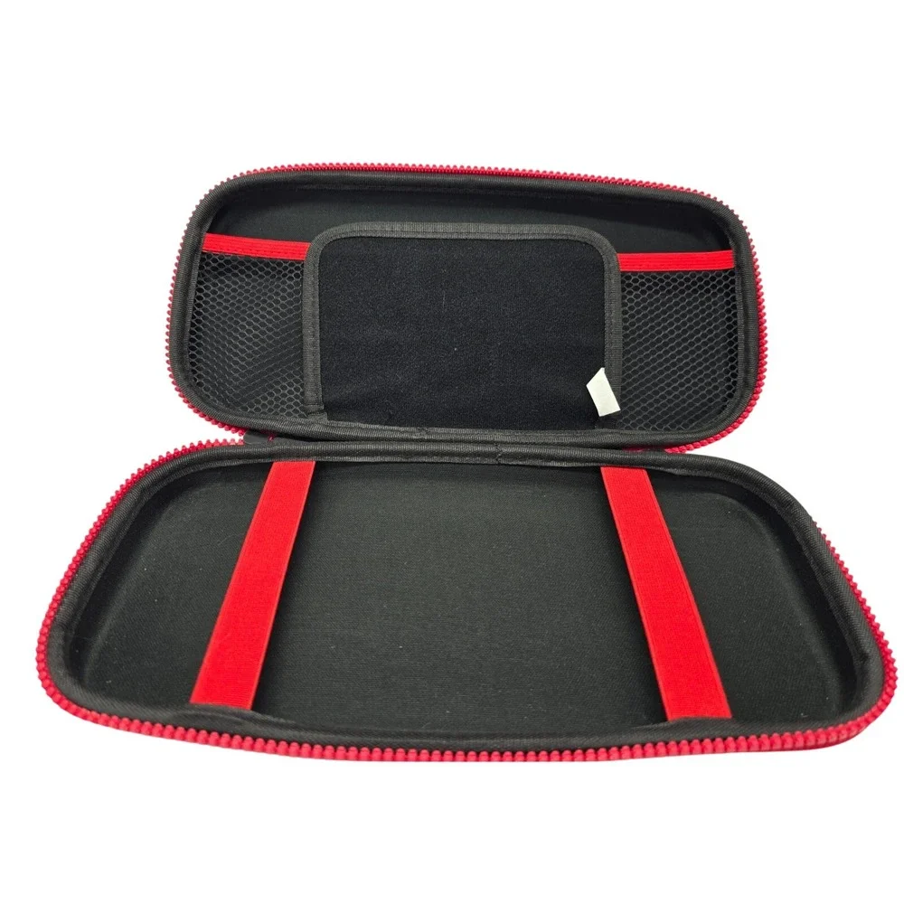 Play Black & Red Hard Shell Carrying Case – Fits Nintendo Switch Lite